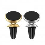 Wholesale 360 Universal Magnetic Snap On Air Vent Car Mount Holder 005 (Gold)